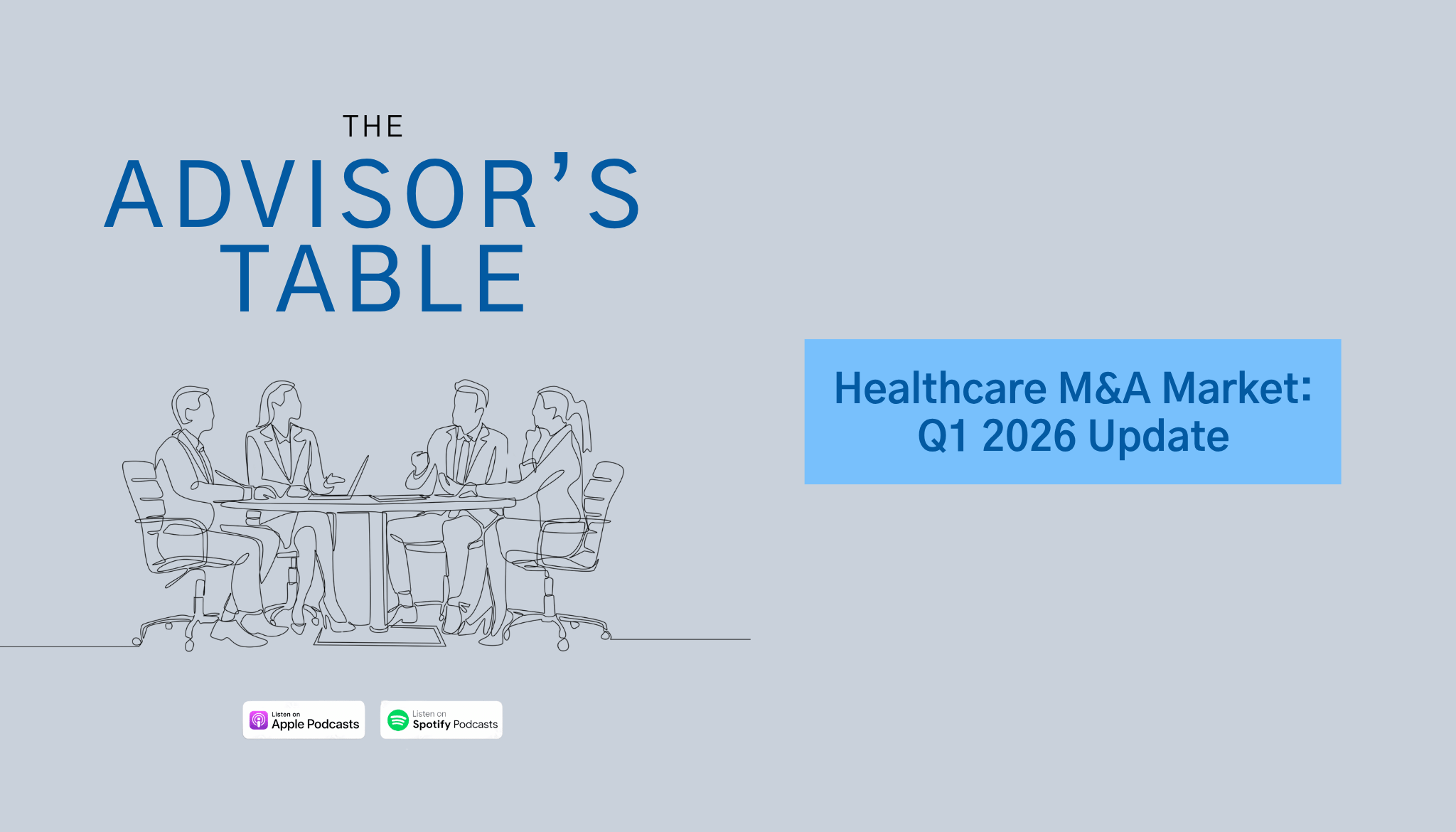 Healthcare M&A Market: Q1 2026 Update